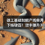 徐工基础智能产线单月下线破百！效率提升30%背后的秘密（图4）