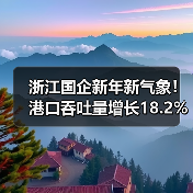 浙江国企新年新气象!港口吞吐量增长18.2% 风电项目并网助力开门红(图2) 浙江国企新年新气象!港口吞吐量增长18.2% 风电项目并网助力开门红(图2)