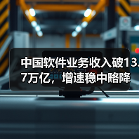 中国软件业务收入破13.7万亿,增速稳中略降(图4) 中国软件业务收入破13.7万亿,增速稳中略降(图4)