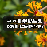 AI PC引爆科技热潮,挖掘机市场能否企稳?(图4) AI PC引爆科技热潮,挖掘机市场能否企稳?(图4)