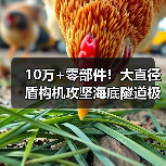10万+零部件!大直径盾构机攻坚海底隧道极限(图3) 10万+零部件!大直径盾构机攻坚海底隧道极限(图3)
