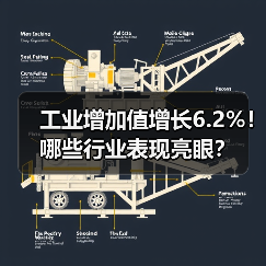 工业增加值增长6.2%!哪些行业表现亮眼?(图1) 工业增加值增长6.2%!哪些行业表现亮眼?(图1)