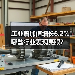 工业增加值增长6.2%!哪些行业表现亮眼?(图4) 工业增加值增长6.2%!哪些行业表现亮眼?(图4)