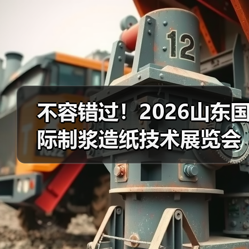 不容错过!2026山东国际制浆造纸技术展览会即将启幕(图1) 不容错过!2026山东国际制浆造纸技术展览会即将启幕(图1)