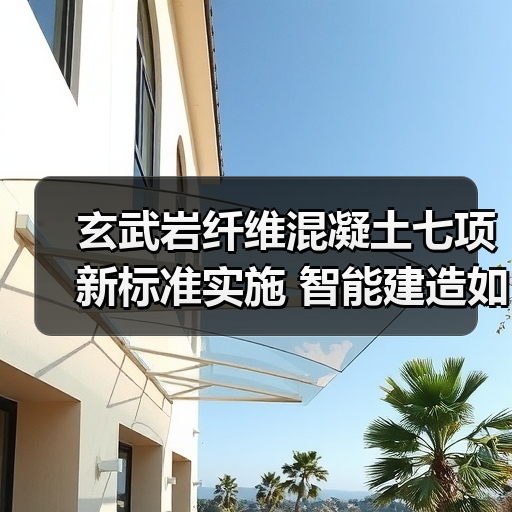 玄武岩纤维混凝土七项新标准实施 智能建造如何升级？（图3）