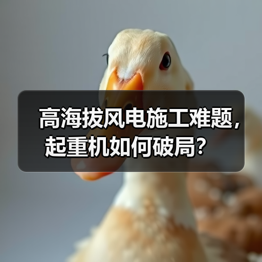 高海拔风电施工难题,起重机如何破局?(图2) 高海拔风电施工难题,起重机如何破局?(图2)