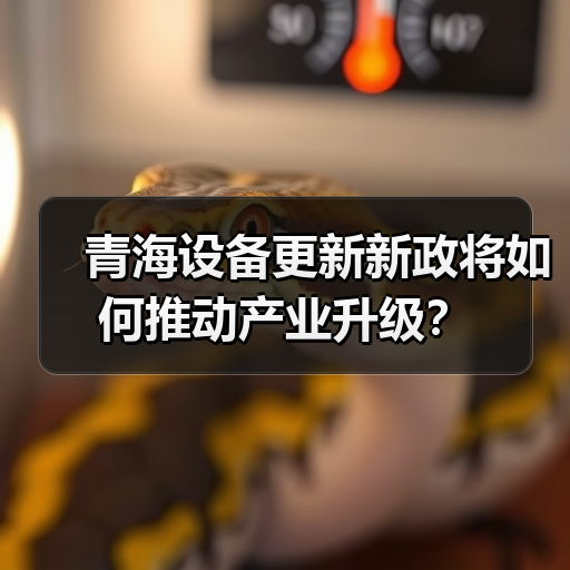 青海设备更新新政将如何推动产业升级?(图4) 青海设备更新新政将如何推动产业升级?(图4)