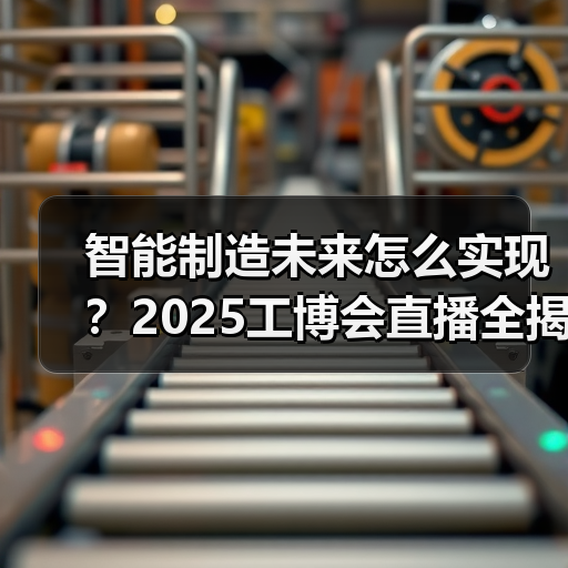 智能制造未来怎么实现?2025工博会直播全揭秘(图1) 智能制造未来怎么实现?2025工博会直播全揭秘(图1)