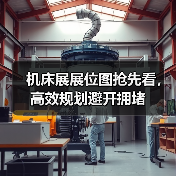 机床展展位图抢先看，高效规划避开拥堵（图2）