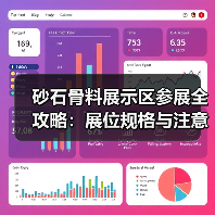 砂石骨料展示区参展全攻略：展位规格与注意事项详解（图2）