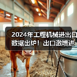 2024年工程机械进出口数据出炉!出口激增进口却下滑?(图2) 2024年工程机械进出口数据出炉!出口激增进口却下滑?(图2)