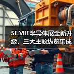 SEMIE半导体展全新升级,三大主题纵览集成电路全产业链(图1) SEMIE半导体展全新升级,三大主题纵览集成电路全产业链(图1)