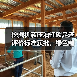 挖掘机液压油缸碳足迹评价标准获批，绿色制造如何落地？（图1）