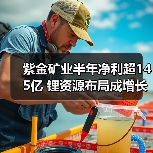 紫金矿业半年净利超145亿 锂资源布局成增长新引擎（图1）