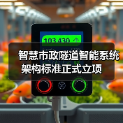 智慧市政隧道智能系统架构标准正式立项（图3）