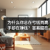 为什么你总在亏钱而高手却在赚钱?答案藏在这两个字里(图1) 为什么你总在亏钱而高手却在赚钱?答案藏在这两个字里(图1)