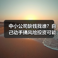 中小公司缺钱找谁?自己动手搞风险投资可能吗?(图3) 中小公司缺钱找谁?自己动手搞风险投资可能吗?(图3)