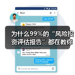 为什么99%的“风险投资评估报告”都在教你如何优雅地亏钱?(图1) 为什么99%的“风险投资评估报告”都在教你如何优雅地亏钱?(图1)
