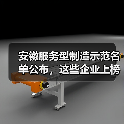 安徽服务型制造示范名单公布,这些企业上榜?(图1) 安徽服务型制造示范名单公布,这些企业上榜?(图1)