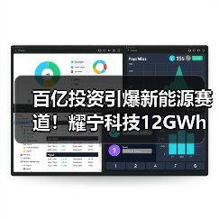 百亿投资引爆新能源赛道！耀宁科技12GWh项目启动（图2）