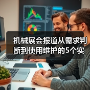 机械展会报道从需求判断到使用维护的5个实用方法(图1) 机械展会报道从需求判断到使用维护的5个实用方法(图1)