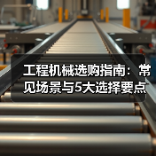 工程机械选购指南:常见场景与5大选择要点(图4) 工程机械选购指南:常见场景与5大选择要点(图4)