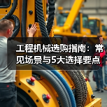 工程机械选购指南:常见场景与5大选择要点(图3) 工程机械选购指南:常见场景与5大选择要点(图3)