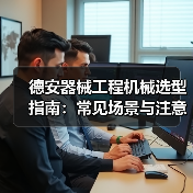 德安器械工程机械选型指南:常见场景与注意事项(图2) 德安器械工程机械选型指南:常见场景与注意事项(图2)