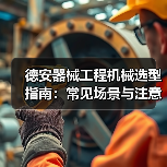 德安器械工程机械选型指南:常见场景与注意事项(图1) 德安器械工程机械选型指南:常见场景与注意事项(图1)