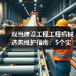 双当建设工程工程机械选购维护指南:5个实用方法解析(图2) 双当建设工程工程机械选购维护指南:5个实用方法解析(图2)