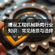 建设工程机械新闻行业知识:常见场景与选择要点(图4) 建设工程机械新闻行业知识:常见场景与选择要点(图4)