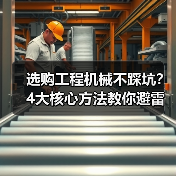 选购工程机械不踩坑?4大核心方法教你避雷!2026(图1) 选购工程机械不踩坑?4大核心方法教你避雷!2026(图1)