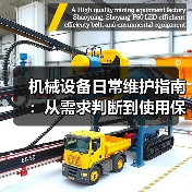 机械设备日常维护指南:从需求判断到使用保养实战方法(图4) 机械设备日常维护指南:从需求判断到使用保养实战方法(图4)