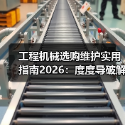 工程机械选购维护实用指南2026:度度导破解常见问题(图2) 工程机械选购维护实用指南2026:度度导破解常见问题(图2)