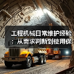 工程机械日常维护经验:从需求判断到使用保养方法(图4) 工程机械日常维护经验:从需求判断到使用保养方法(图4)