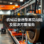 机械设备选型常见问题及解决方案指南(图1) 机械设备选型常见问题及解决方案指南(图1)