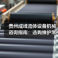 贵州成峰流体设备机械咨询指南:选购维护常见问题全解析(图4) 贵州成峰流体设备机械咨询指南:选购维护常见问题全解析(图4)