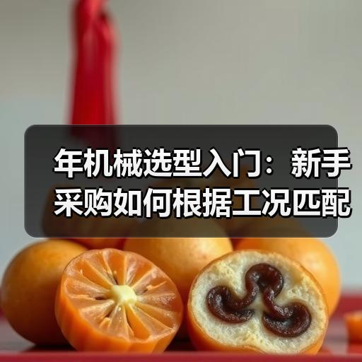 年机械选型入门：新手采购如何根据工况匹配型号参数