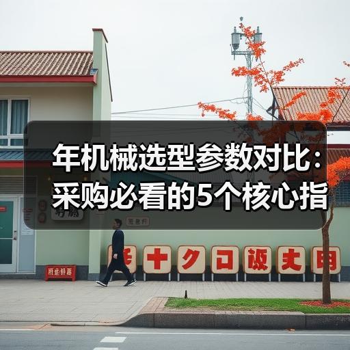 年机械选型参数对比：采购必看的5个核心指标拆解