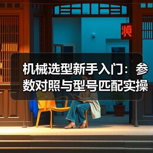 机械选型新手入门：参数对照与型号匹配实操方法